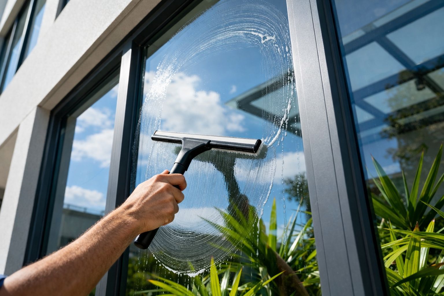Frames and sills cleaning project